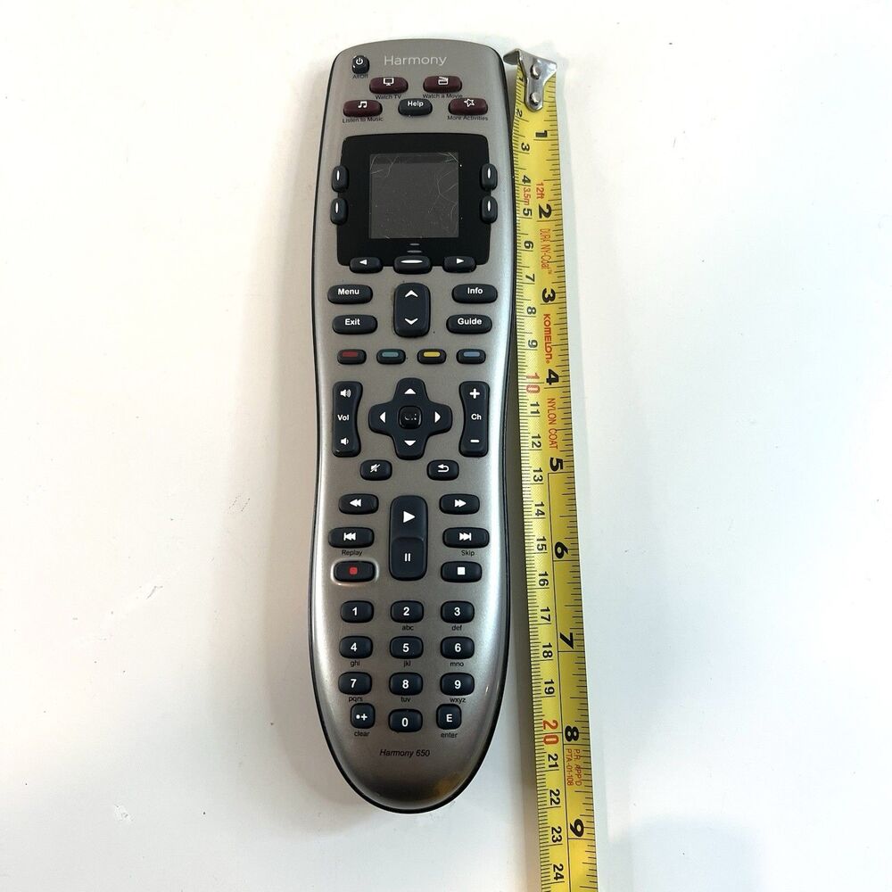 Logitech Harmony 650 Universal Advanced Remote Control Tested AS IS READ - Picture 10 of 10